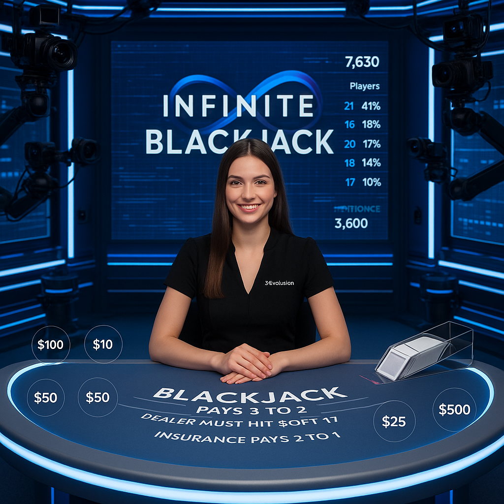 DuckySino - Live Blackjack - Live Dealer Games